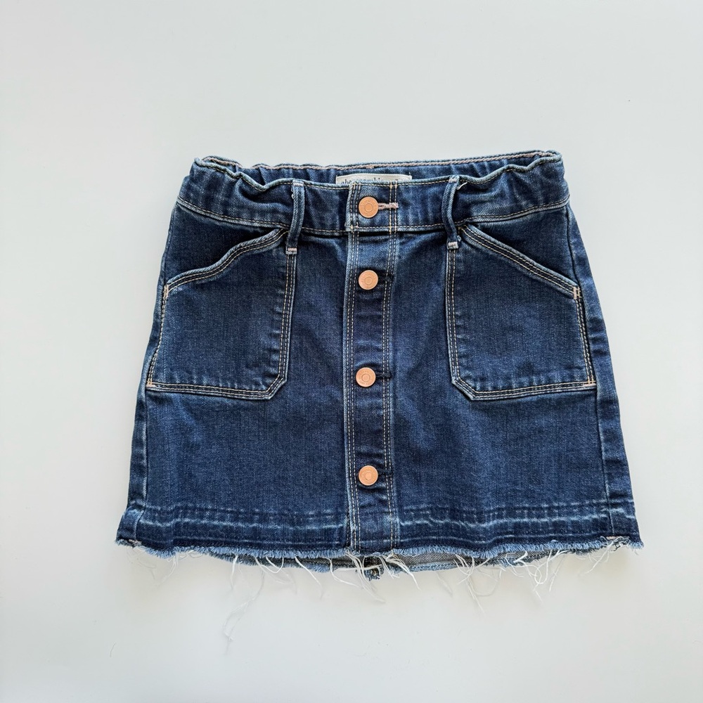 Abercrombie Kids Blue Denim Skirt 7/8 years